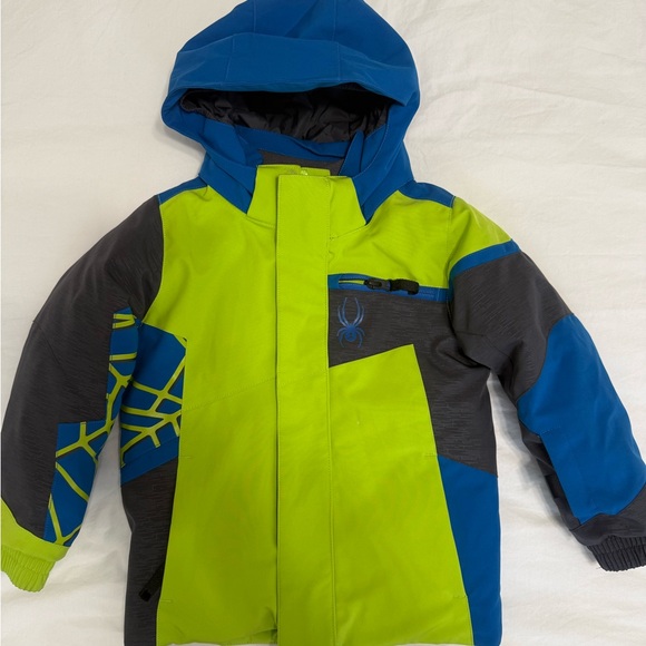 Spyder Other - Spyder Blue and Green Hooded Jacket